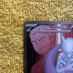 Pokemon TCG Team Rockets Mewtwo EX 213/182 Full Art Destined Rivals - Image 3