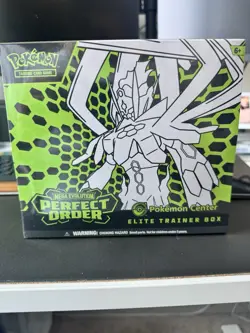 *Small Tear* Pokemon Perfect Order Pokemon Center Elite Trainer Box ETB Sealed - Image 1