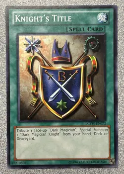Knight's Title LCYW-EN072 Legendary Collection 3: Yugi's World Unlimited VLP - Image 1