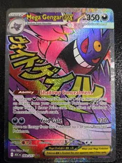 Pokemon Mega Gengar EX Full Art Holo Secret Rare 269/217 ASC 350 HP Stage 2 - Image 1