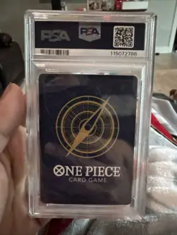 One Piece Sanji OP06-119 Alternative Art Foil Japanese PSA 10 Card - Image 2