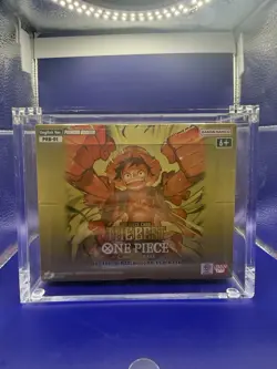 One Piece Premium Booster The Best PRB-01 Booster Box Factory Sealed w/Acrylic - Image 1