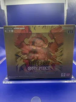 One Piece Premium Booster The Best PRB-01 Booster Box Factory Sealed w/Acrylic - Image 2