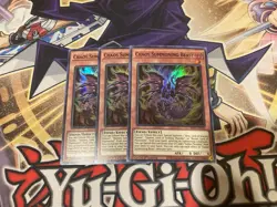 Chaos Summoning Beast MP21-EN250 1st Super Rare NM Yugioh Card x3 - Image 1