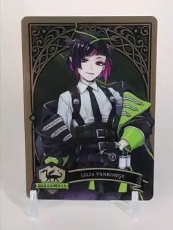 Lilia Vanrouge J1-09 Disney Twisted Wonderland Wafer Cards TCG BANDAI JAPAN - Image 1