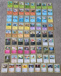 Pokemon Cards TCG XY Flashfire Set 73/106 Part Complete Set - Image 1