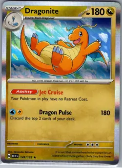 Dragonite 149/165 Holo SV: Scarlet & Violet 151 - Pokemon Card - NM - Image 1