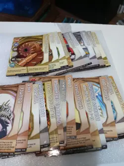 22 Different Bakugan Battle Brawlers Vintage Metal Gate Cards Played - Image 1