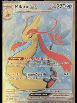 Milotic ex + Enriching Energy ACE SPEC Pokemon Card Lot Holo Rare SSP English 🔥 - Image 1