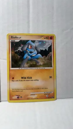 Pokemon Lucario 6/130 & Riolu 8/17 Holo 2007 Lot. Diamond and Pearl. - Image 3