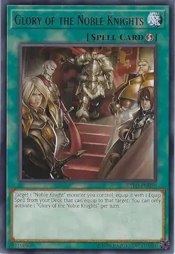 Glory of the Noble Knights - EXFO-EN059 - MP - Rare - Unlimited - Yugioh - Image 1