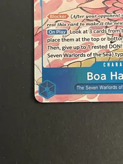 Boa Hancock (Illustration Box Vol.1) ST17-004 One Piece Promotion Cards Foil - Image 4