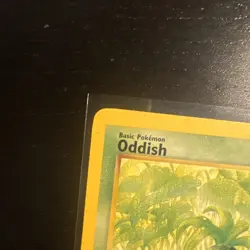 Oddish 63/82 Common WOTC Team Rocket Pokemon Card - Image 2