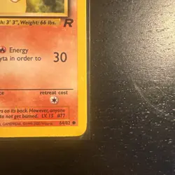 Team Rocket Ponyta #64 Vintage Pokemon Card - Image 4