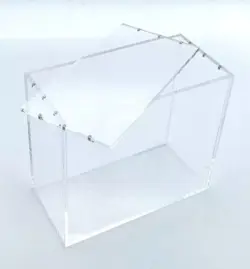 1/2Pcs Pokemon Magnetic Booster Box Acrylic Case Pokemon Card Protective Display - Image 5