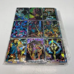Vintage 1995-1997 Marvel Overpower Trading Card Bundle (Set Of 72) - Image 1