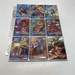 Vintage 1995-1997 Marvel Overpower Trading Card Bundle (Set Of 72) - Image 2