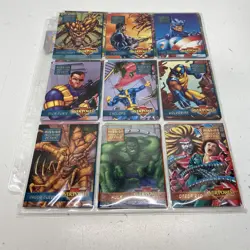 Vintage 1995-1997 Marvel Overpower Trading Card Bundle (Set Of 72) - Image 4