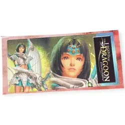Legend of Dragoon Winged Female Warrior Sticker PS1 Memory Card Fantasy - Image 1