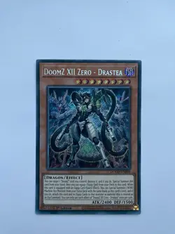 Doomz Xii Zero - Drastea DOOD-EN008 Secret Rare 1st Edition NM Yugioh Card - Image 1