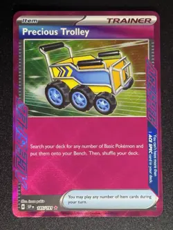 Precious Trolley 185/191 ACE SPEC Surging Sparks Pokemon Card TCG - Image 1