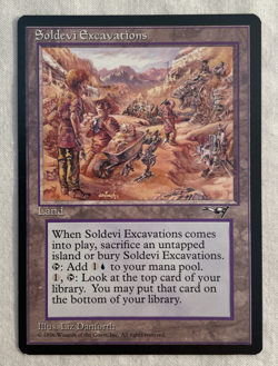 1x Soldevi Excavations Alliances MTG Magic the Gathering LP - Image 1