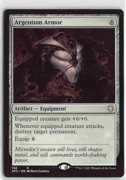 Commander: Adventures in the Forgotten Realms R 198 Argentum Armor - Image 1