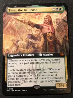 Tyvar The Bellicose - Extended Art - MAT - NM - EN - 0183 - Image 1