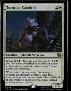 MTG TMT Turncoat Kunoichi Foil NM - Image 1