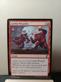 Goblin Wizardry [LP] - Ravnica: Clue Edition - MTG CLU [C] - Image 1