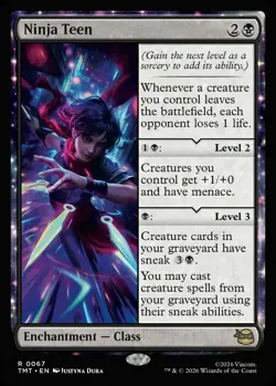 Ninja Teen Saga x1 MTG Magic the Gathering - TMNT - Image 1