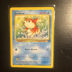 Pokemon TCG Goldeen Jungle 53/64 Regular Unlimited Common - Image 1