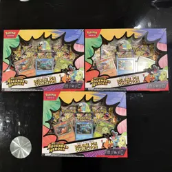 Pokemon TCG - Ascended Heroes Deluxe Pin Collection New x3 - Image 1