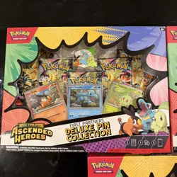 Pokemon TCG - Ascended Heroes Deluxe Pin Collection New x3 - Image 3