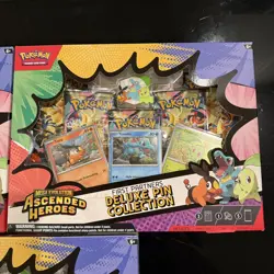 Pokemon TCG - Ascended Heroes Deluxe Pin Collection New x3 - Image 4