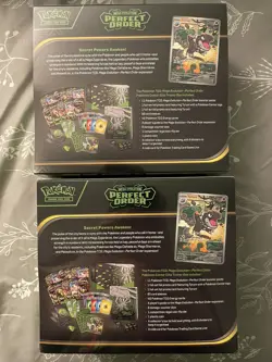 2x Pokemon Perfect Order Pokemon Center ETB Elite Trainer Box New Factory Sealed - Image 2