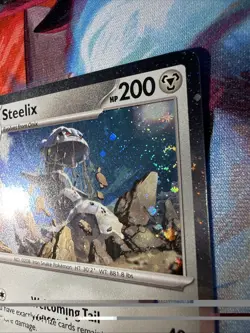🌀Steelix 093/132 - Cosmos Holo - Perfect Order Promo - Double Swirl 🌀🌀 - Image 3