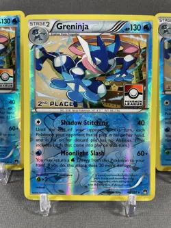 Greninja 040/122 - (Pokemon League) [2nd, 3rd, 4th PLACE] Reverse Holo - Stamped - Image 2