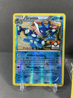 Greninja 040/122 - (Pokemon League) [2nd, 3rd, 4th PLACE] Reverse Holo - Stamped - Image 4