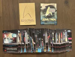 Star Trek: The Card Game - Lot Of 167 Cards- No duplicates includes very rares - Image 1