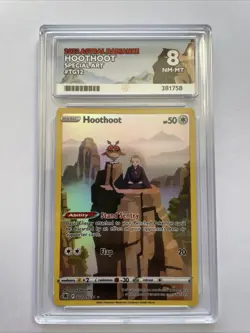 Pokemon Hoothoot 2022 Special Art Astral Radiance TG12/TG30 ACE 8 NM-MT - Image 1