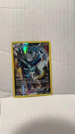 Pokemon Dialga Promo Full Art Holo XY77 XY Basic - Image 1
