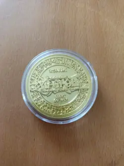 Yu-Gi-Oh! YCS Entry Coin Gold DARK MAGICIAN GIRL - WCQ Pre Registration Coin - Image 2