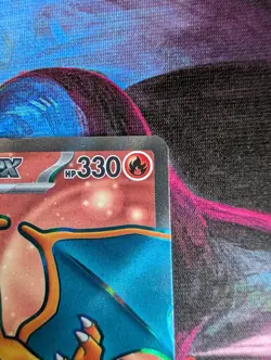 Pokemon TCG Charizard EX Holo Full Art Rare Card 183/165 Scarlet & Violet-151 - Image 3