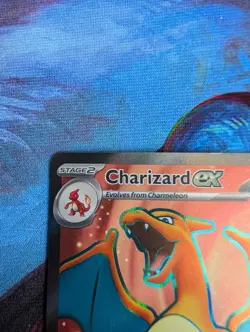Pokemon TCG Charizard EX Holo Full Art Rare Card 183/165 Scarlet & Violet-151 - Image 5