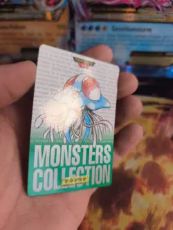 Pokemon Karte Card carddass Monsters collection Green 1996 japan Tentacruel NM - Image 3