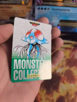 Pokemon Karte Card carddass Monsters collection Green 1996 japan Tentacruel NM - Image 5