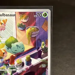 Bulbasaur Stellar Crown Holo Illustration Rare Card 143/142 RAW/UNGRADED - Image 5