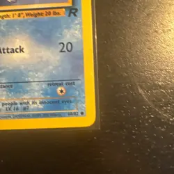 Squirtle 68/82 Common Team Rocket Pokemon Card MP - Image 4