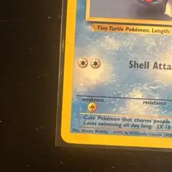 Squirtle 68/82 Common Team Rocket Pokemon Card MP - Image 5